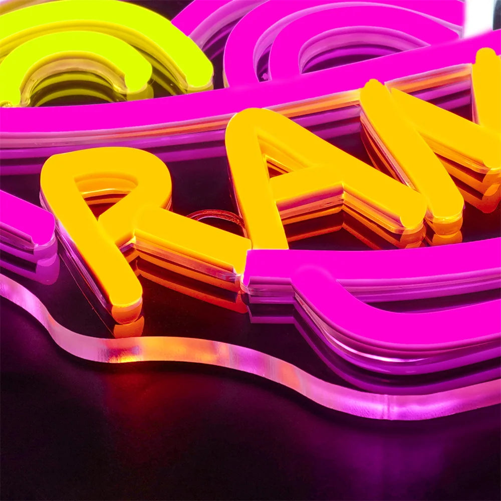 Ramen – LED-neonkyltti (5 V USB)