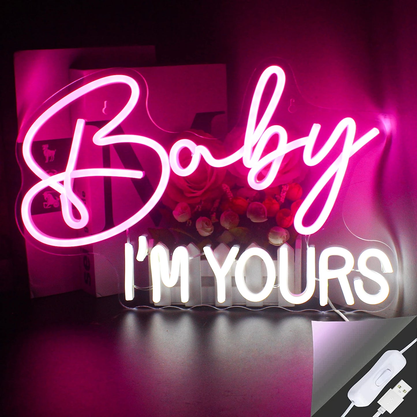 Baby Im Yours 5V USB LED Led Valokyltti - Edullinen