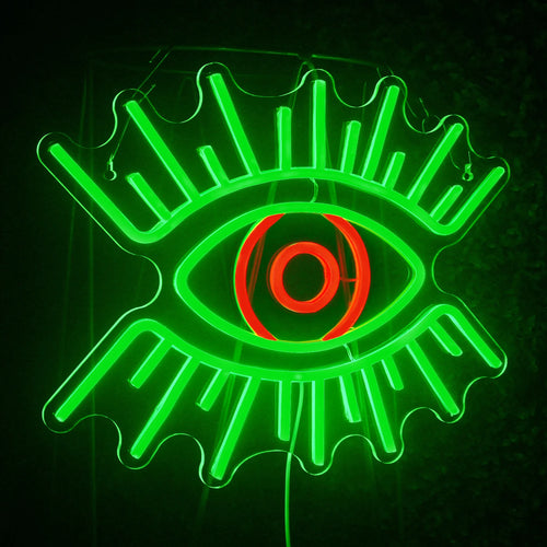 Ögon – LED-neonskylt (5 V USB)
