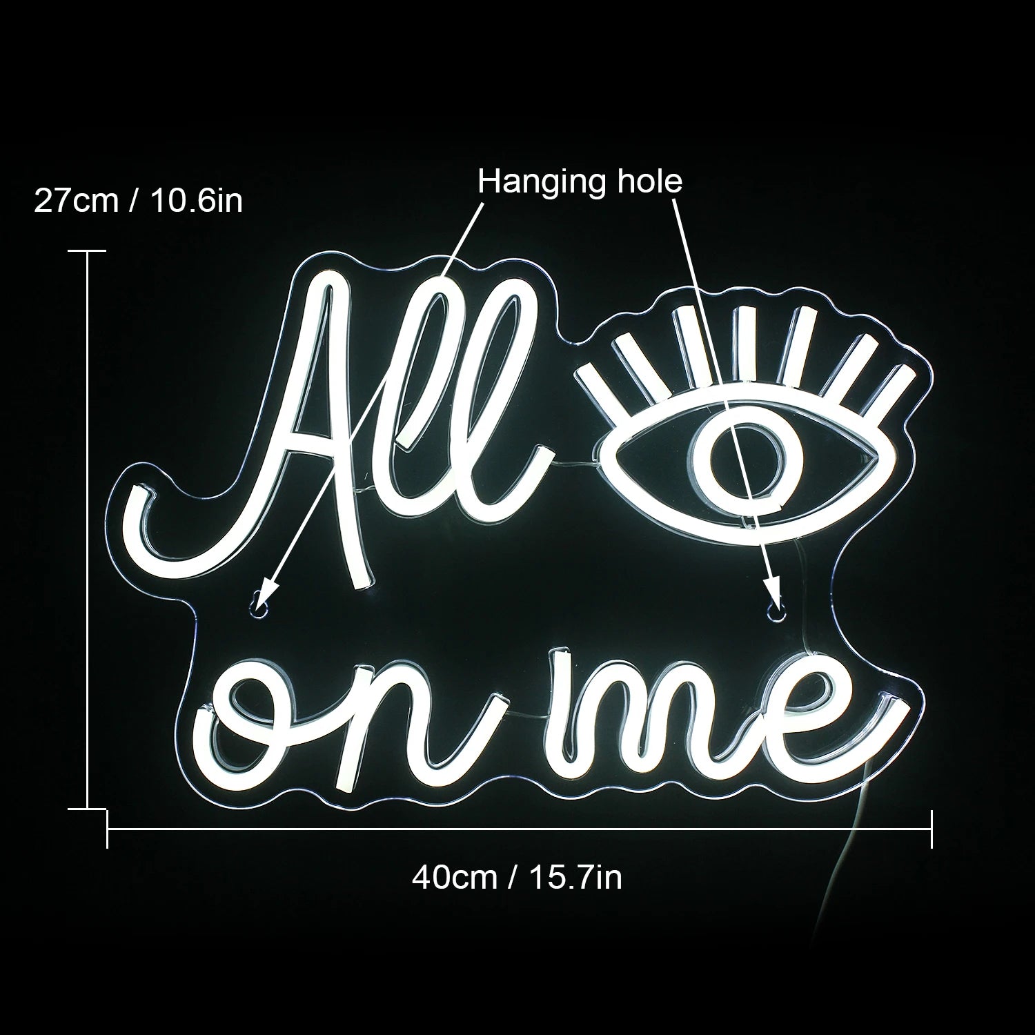 All Eyes on Me 5V USB Led Valokyltti - Budjettiystävällinen