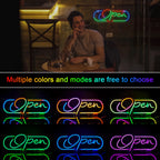 RGB Open 5V USB LED Neon Sign - Budget Friendly
