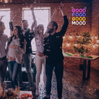 Good Food Good Mood – LED-neonvalomainos (5 V USB)
