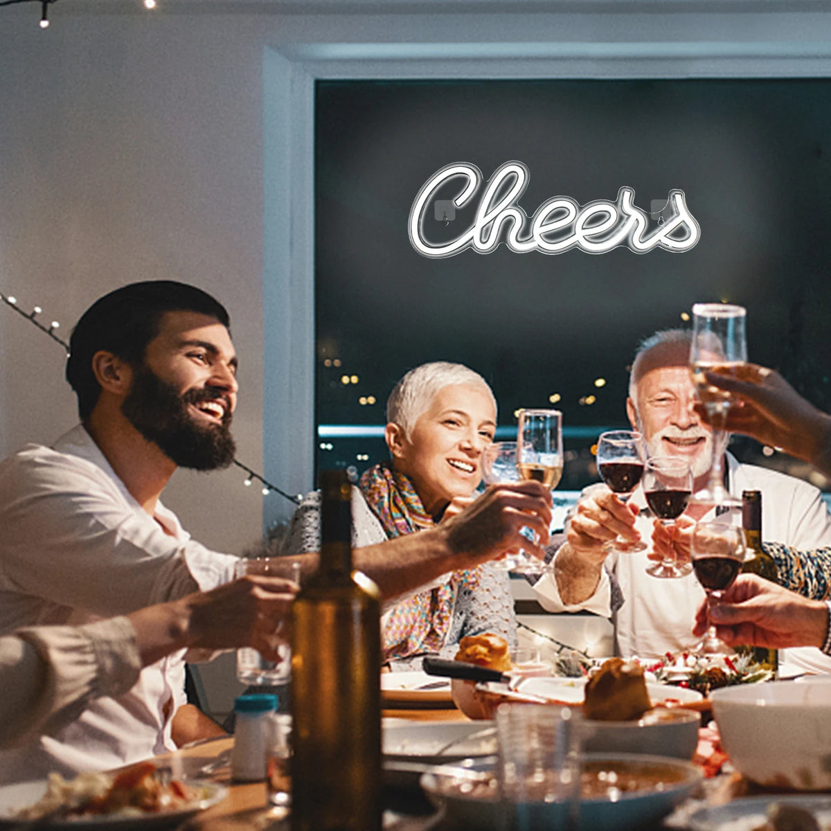 Cheers – LED-neonkyltti (5 V USB)