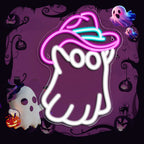 Cowboy Hat Ghost 5V Mini USB LED-valokyltti - Edullinen