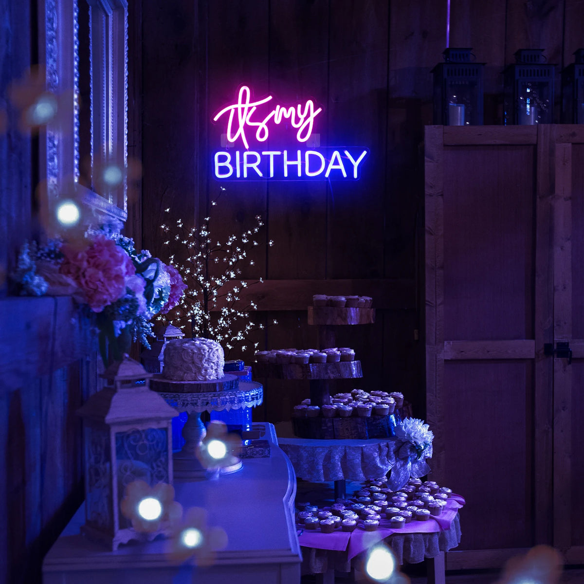 It's My Birthday 5V USB LED Neon Sign - Budget Friendly