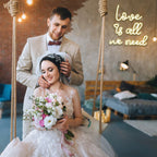 Love is all we need – LED-neonkyltti (5 V USB)