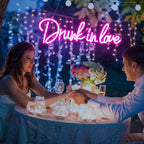 Drunk In Love – LED-neonkyltti (5 V USB)