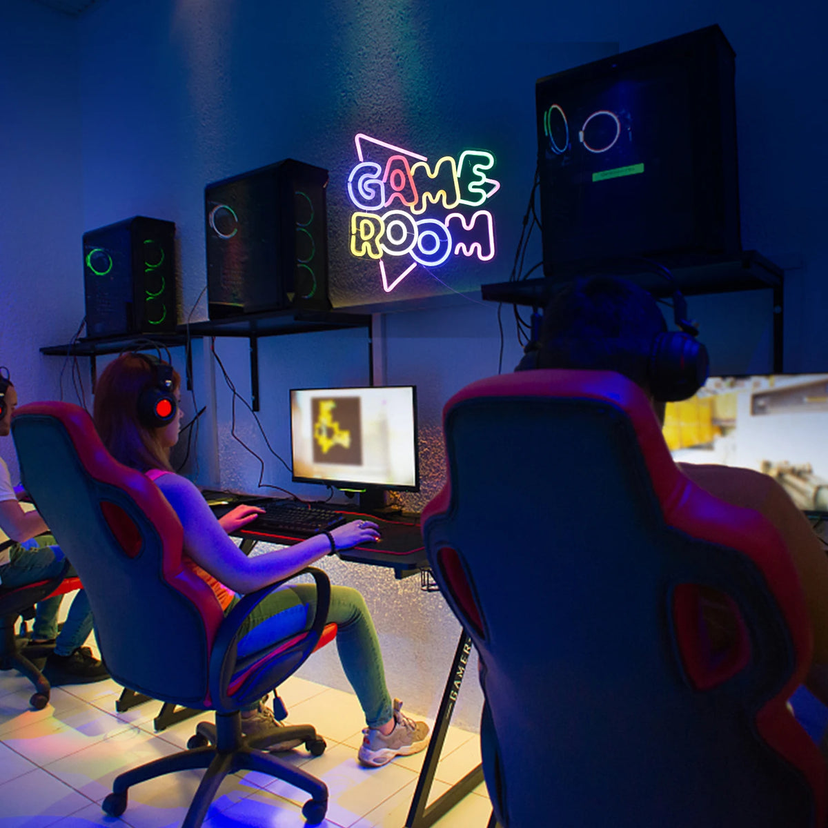 Game – LED-neonkyltti (5 V USB)