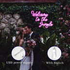 Welcome to the Jungle – LED-neonkyltti (5 V USB)