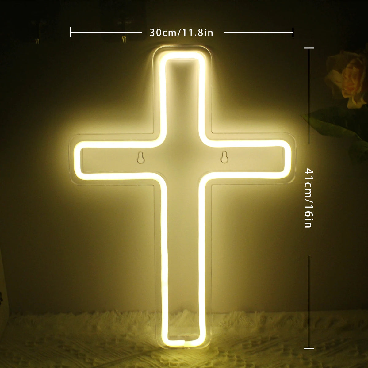 Risti – LED-neonkyltti (5 V USB)