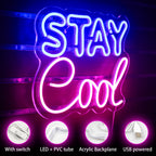 Stay Cool – LED-neonkyltti (5 V USB)