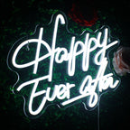 Happy Ever After – LED-neonkyltti (5 V USB)