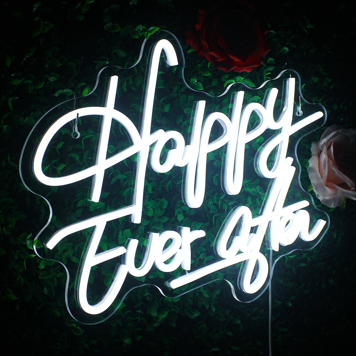 Happy Ever After – LED-neonkyltti (5 V USB)