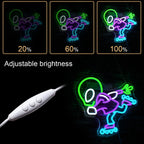Alien 5V USB LED Led Neon Kyltti - Budjettiystävällinen