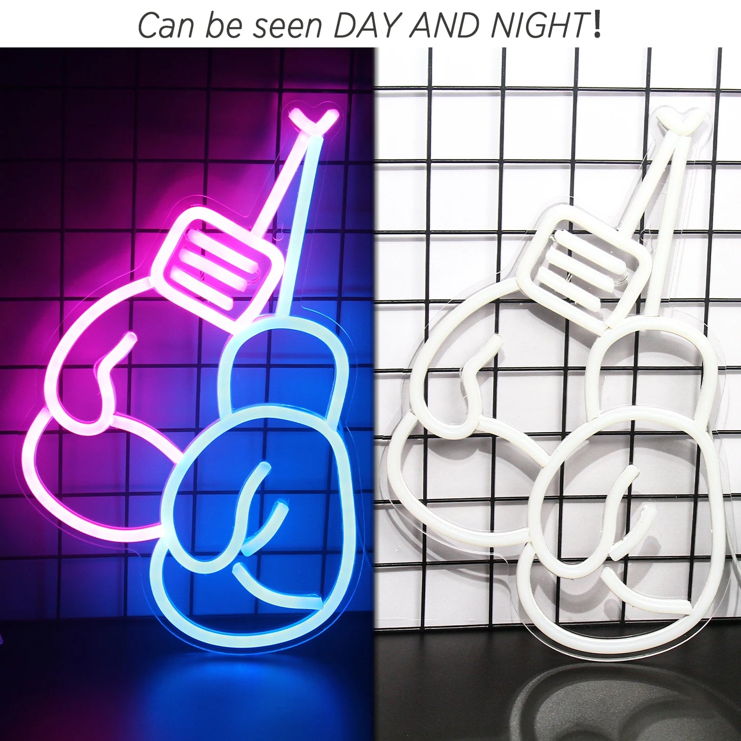 Boxing Gloves 5V USB LED Neon Sign - Budget Friendly