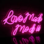 Love Made Me Do It – LED-neonkyltti (5 V USB)