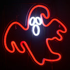 Halloween-aihe – LED-neonkyltti (5 V USB)