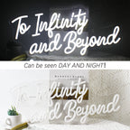 To Infinity and Beyond – LED-neonkyltti (5 V USB)