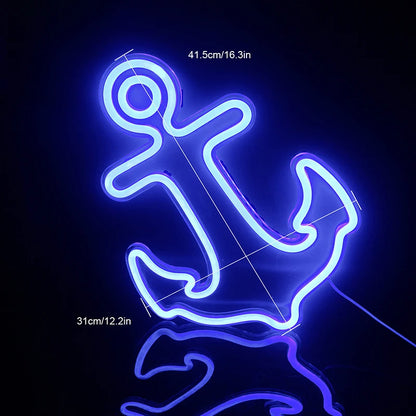 Sun Surfboard 5V Mini USB  LED Neon Sign - Budget Friendly