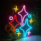 Stars 5V USB LED Neon Sign - Budget Friendly