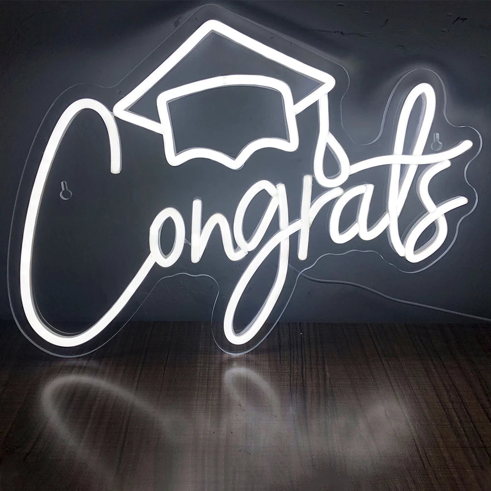 Congrats – LED-neonkyltti (5 V USB)