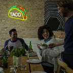 TACO – Taco – LED-neonvalomainos (5 V USB)