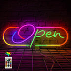 RGB Open 5V USB LED Neon Sign - Budget Friendly