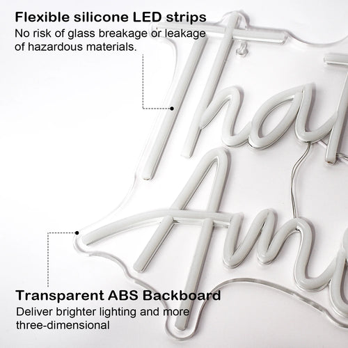 That's Amore – LED-neonskylt (5 V USB)