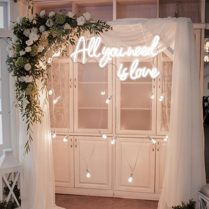 Kaikki mitä tarvitset on Rakkaus 5V Mini USB Led Neon Kyltti - Edullinen