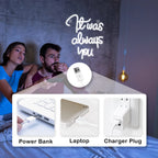 It Was Always You – LED-neonskylt (5 V USB)