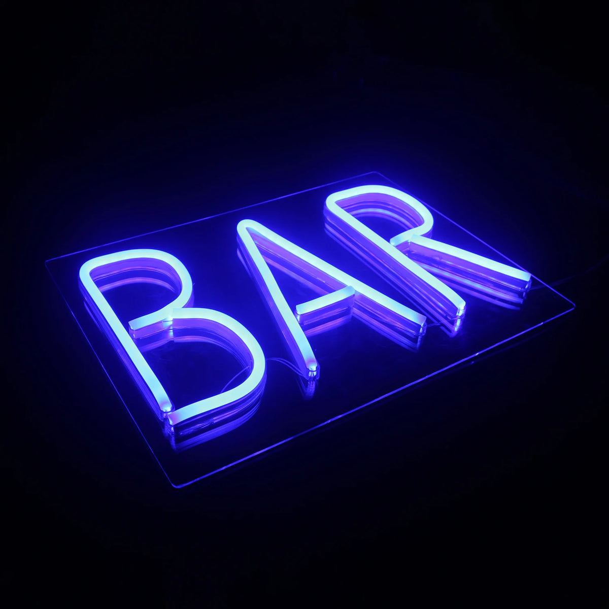 BAR – LED-neonvalomainos (5 V USB)