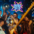 Party Time – LED-neonkyltti (5 V USB)