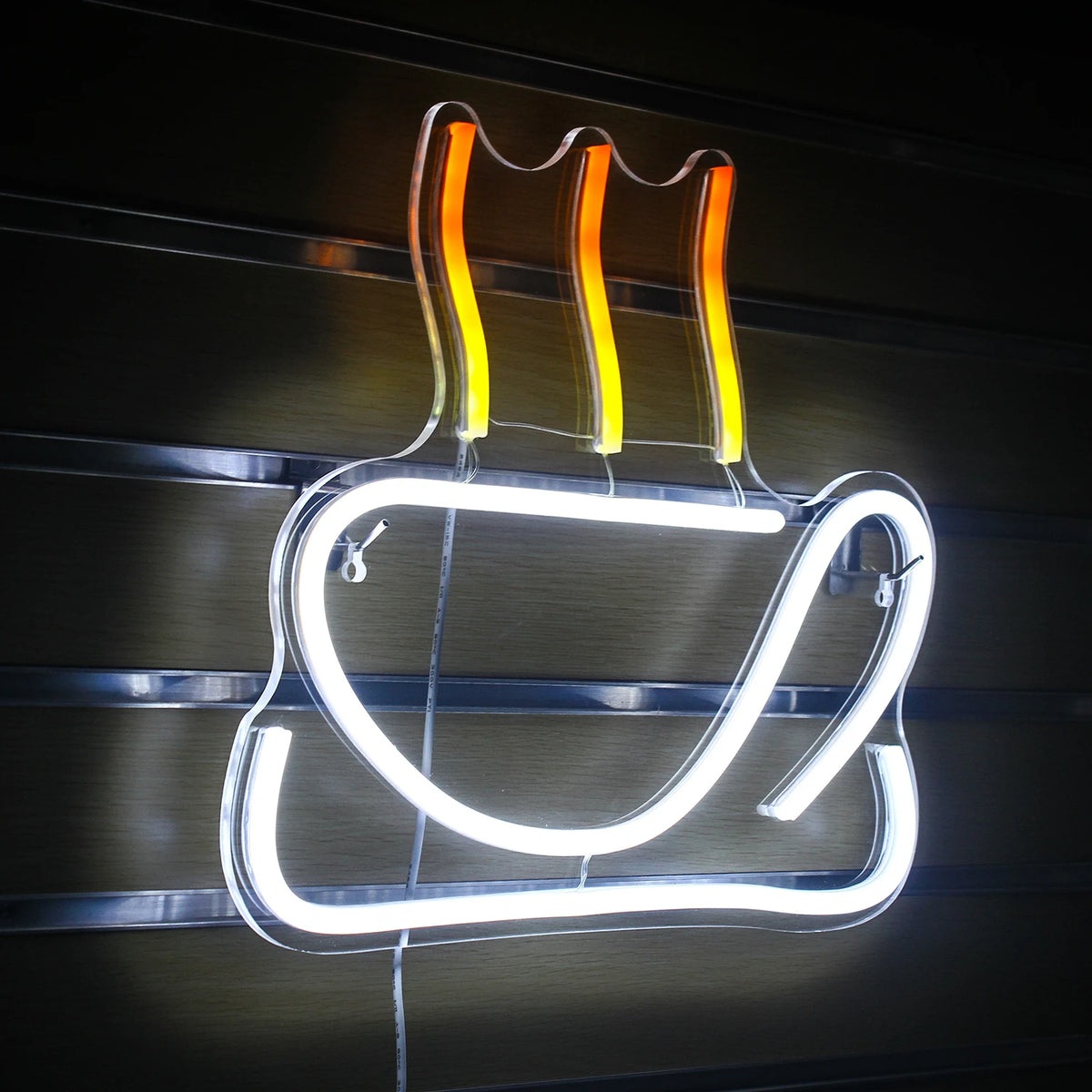 Colorful Coffee 5V USB LED Neon Sign - Budget Friendly