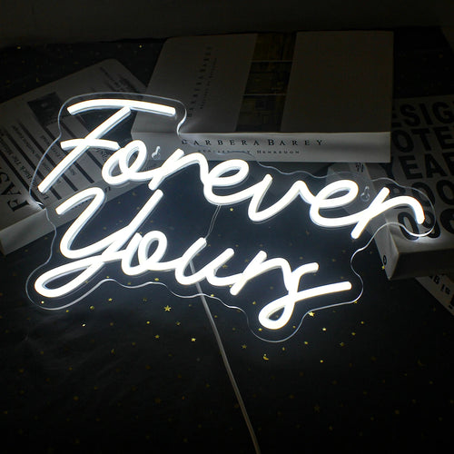Forever Yours – LED-neonkyltti (5 V USB)