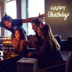 Happy Birthday – LED-neonkyltti (5 V USB)