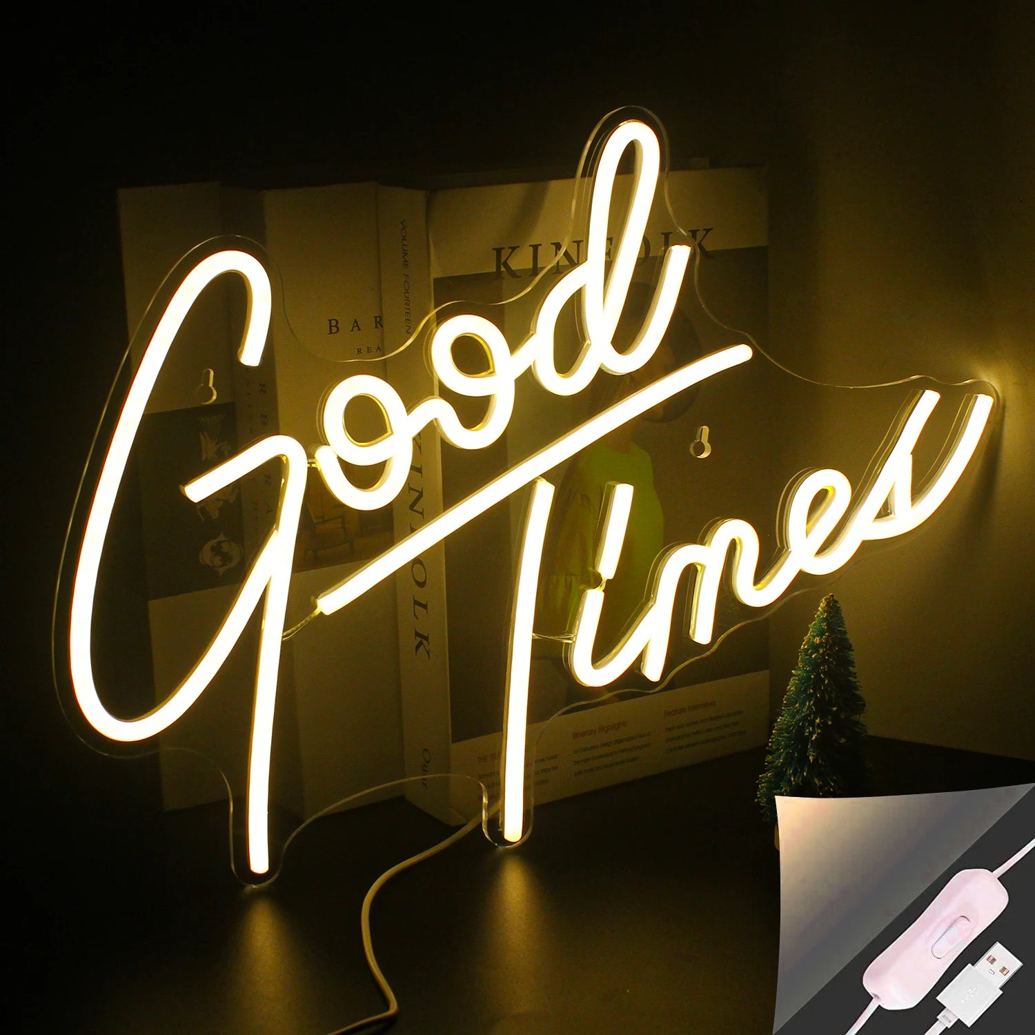 Good Times -5V USB -neonkyltti USB-virtajohtoineen