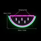 Vesimeloni 5V USB LED Valokyltti - Budjettiystävällinen