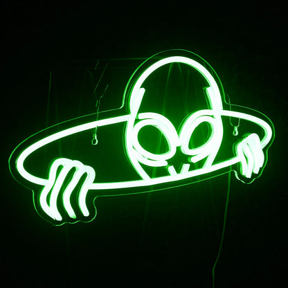 Alien 5V USB LED Neon Sign - Budget Friendly