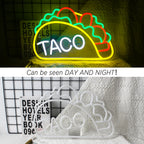 TACO – Taco – LED-neonvalomainos (5 V USB)