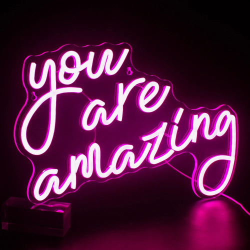 You Are Amazing – LED-neonskylt (5 V USB)