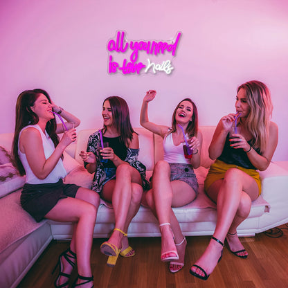 Kaikki mitä tarvitset on kynnet 5V USB Led neon kyltti - Edullinen