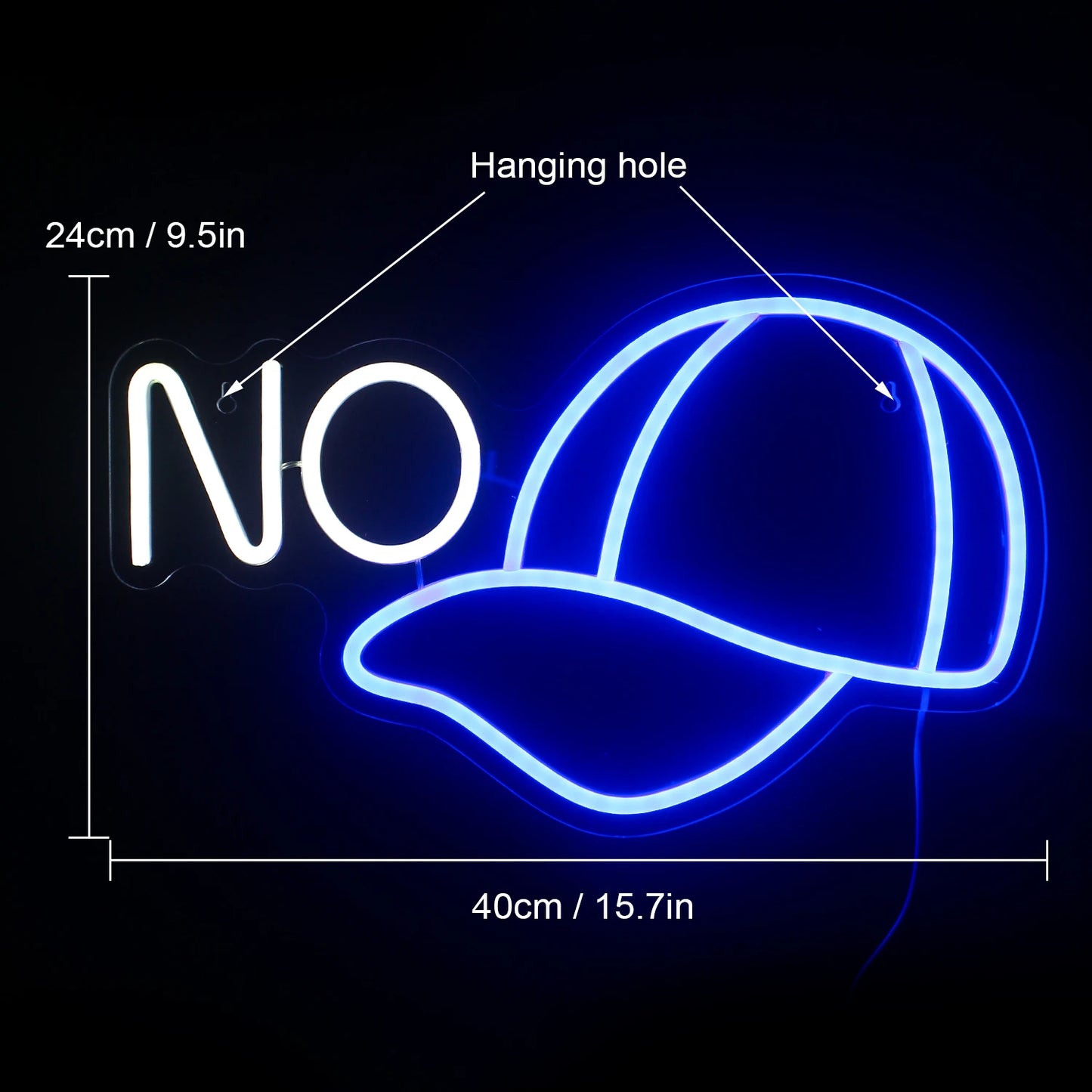 No 5V Mini USB LED Neon Sign - Budget Friendly