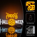 Happy Halloween 5V USB LED Neon Sign - Budget Friendly