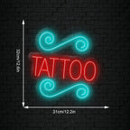 TATTOO – LED-ljusskylt (5 V USB)