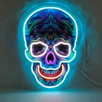 Skull-2 UV Print LED-valokyltti - The Art Neon