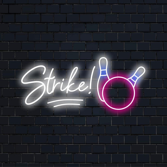 Vibrant handcrafted LED neon sign, perfect for adding a personalized glow to any space.