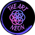 Kuvassa The Art Neon -sivuston logo.