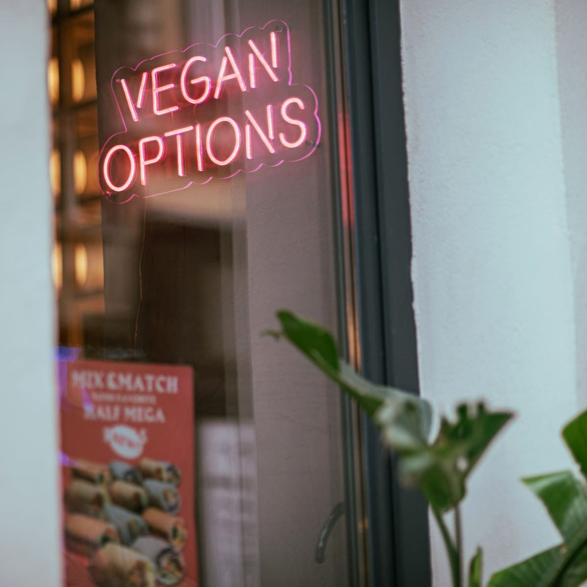 Vegan Options Neon Sign - Art Neon