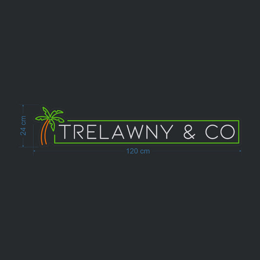 “Trelawny & Co” Neon Sign