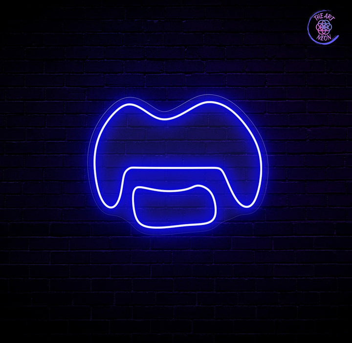 Havainnollistava vedos pienestä 40 × 30 cm:n LED-neonsymbolista